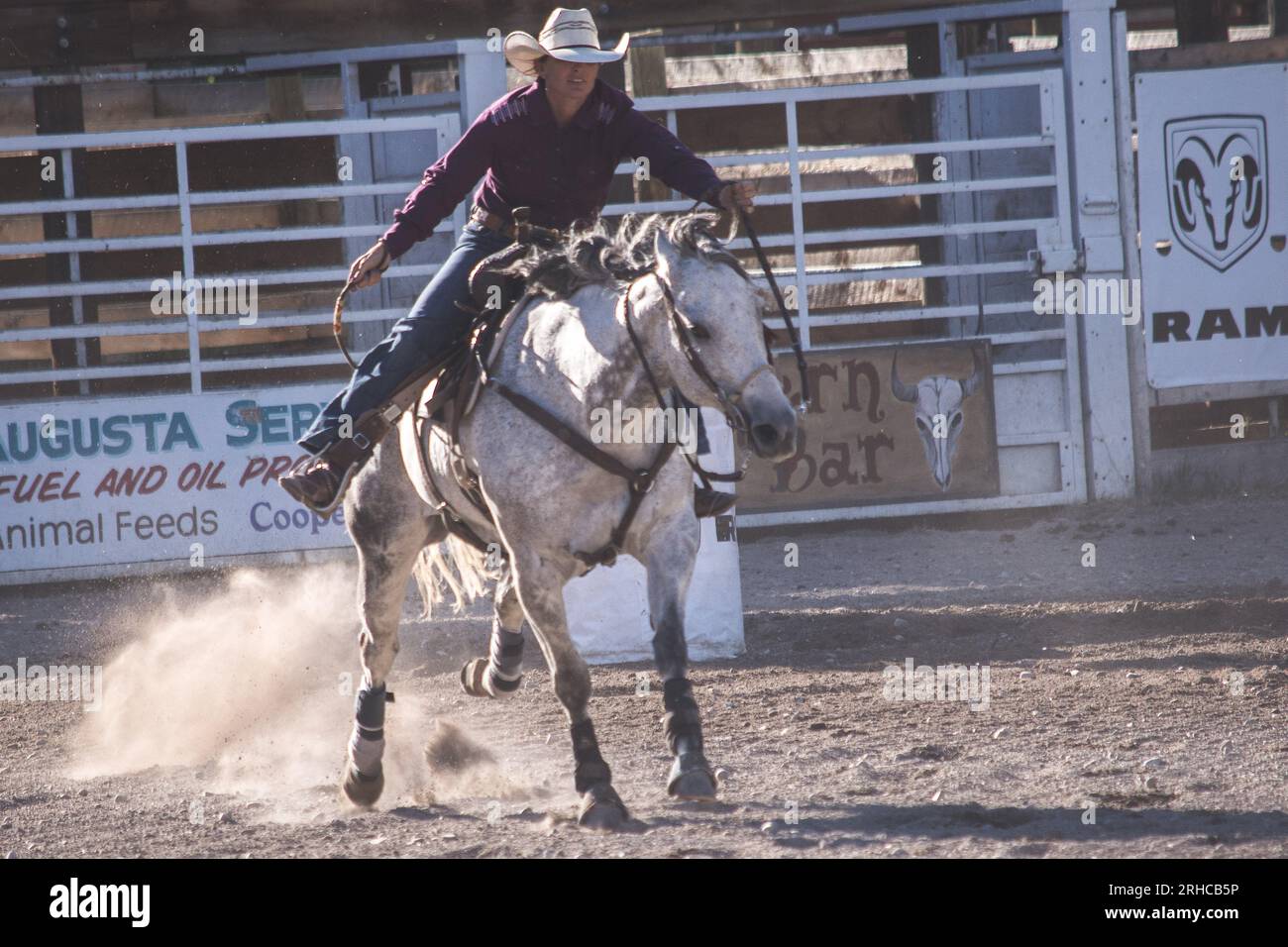 Augusta American Legion PRCA Rodeo Slack in Augusta, MT Summer 2019