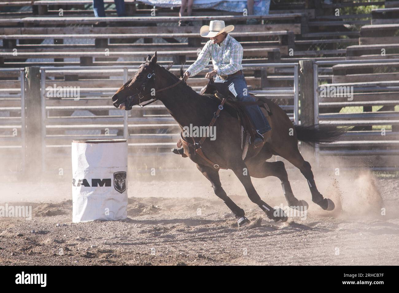 Augusta american legion rodeo hi-res stock photography and images - Alamy