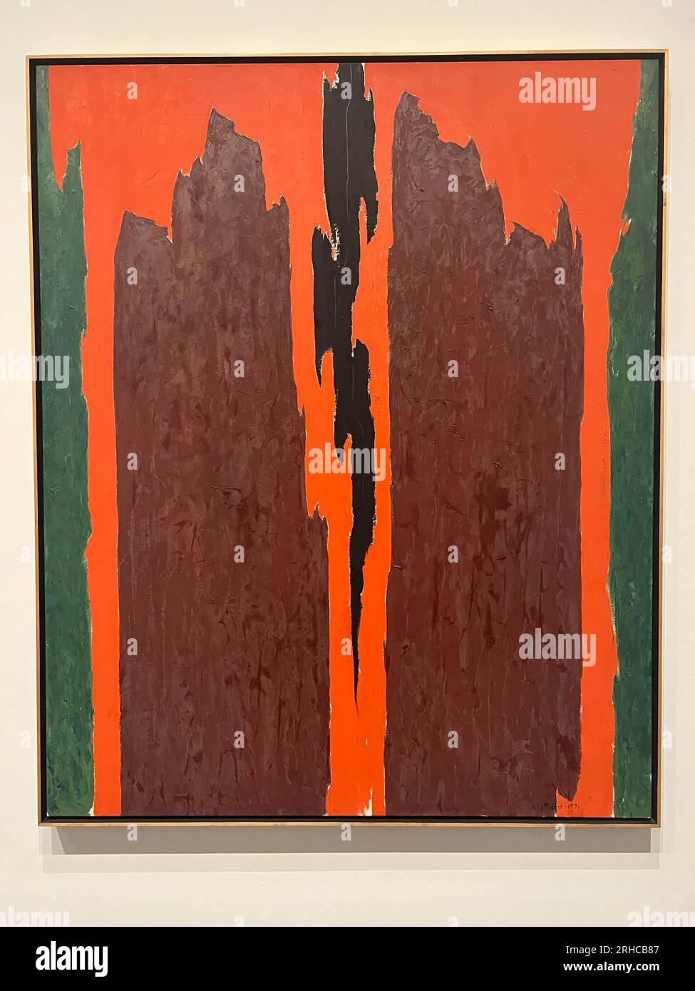 Vintage 1960 Clyfford Still 