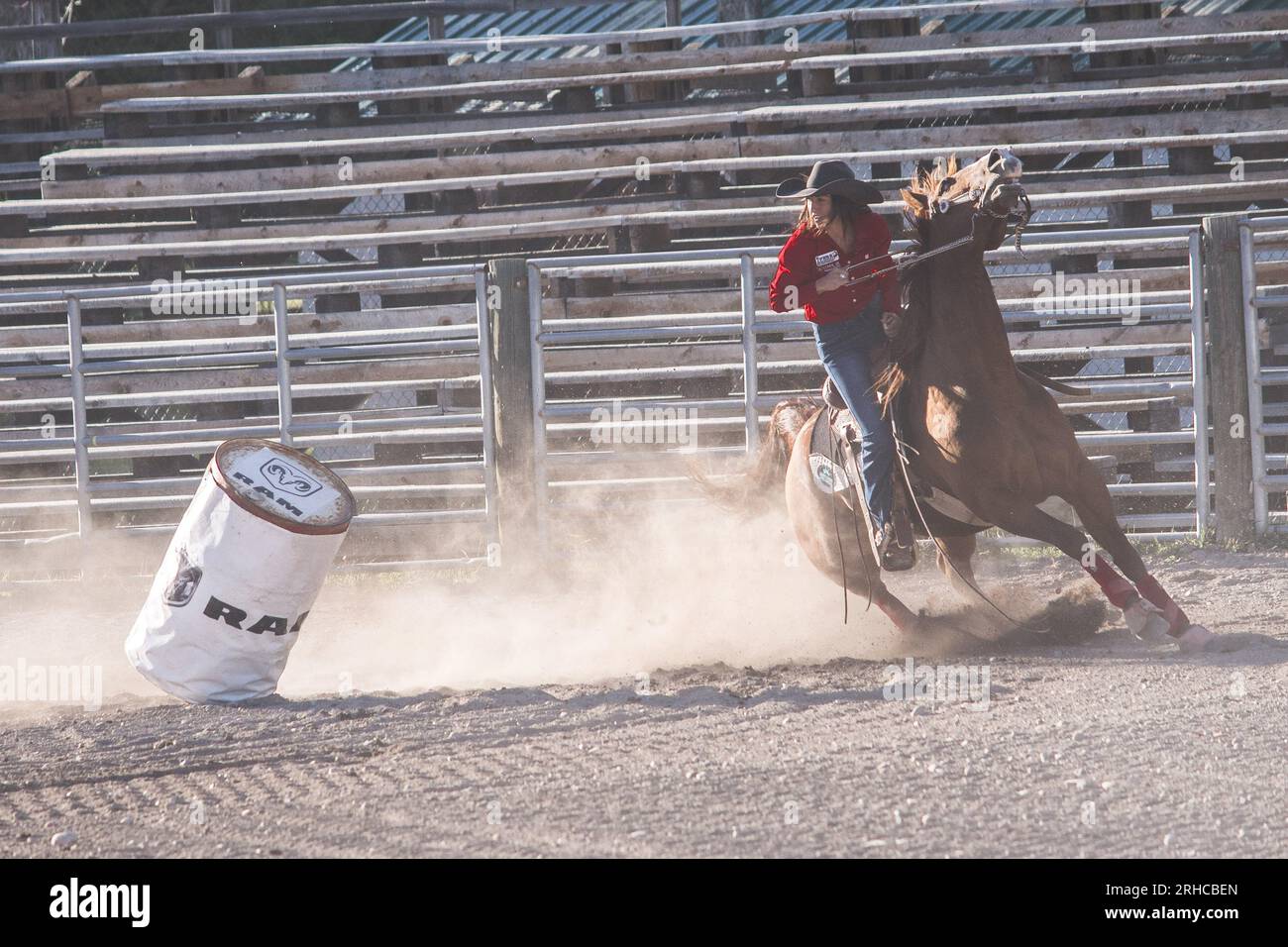 Augusta American Legion PRCA Rodeo Slack in Augusta, MT Summer 2019
