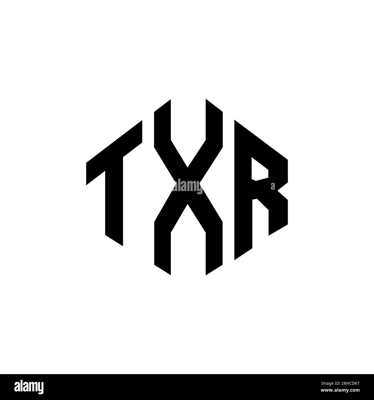 Txr logo design hi-res stock photography and images - Alamy