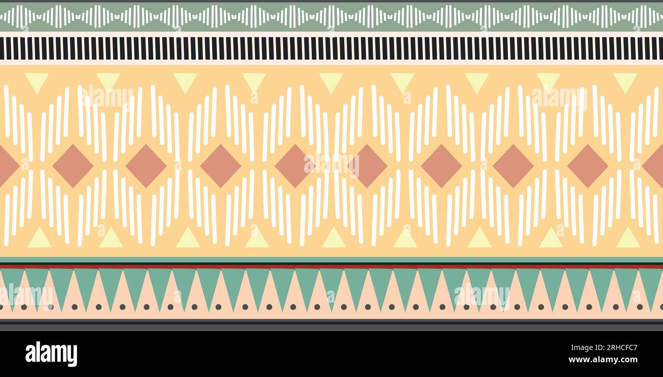 ethnic tribal seamless pattern colorful background ready for fashion ...
