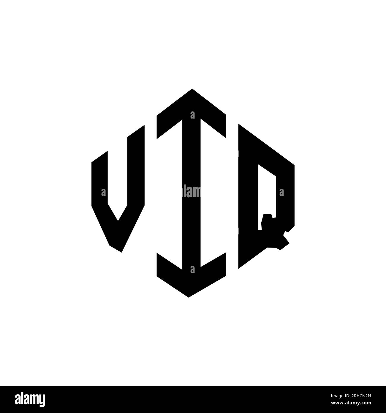 Viq hexagon Stock Vector Images - Alamy
