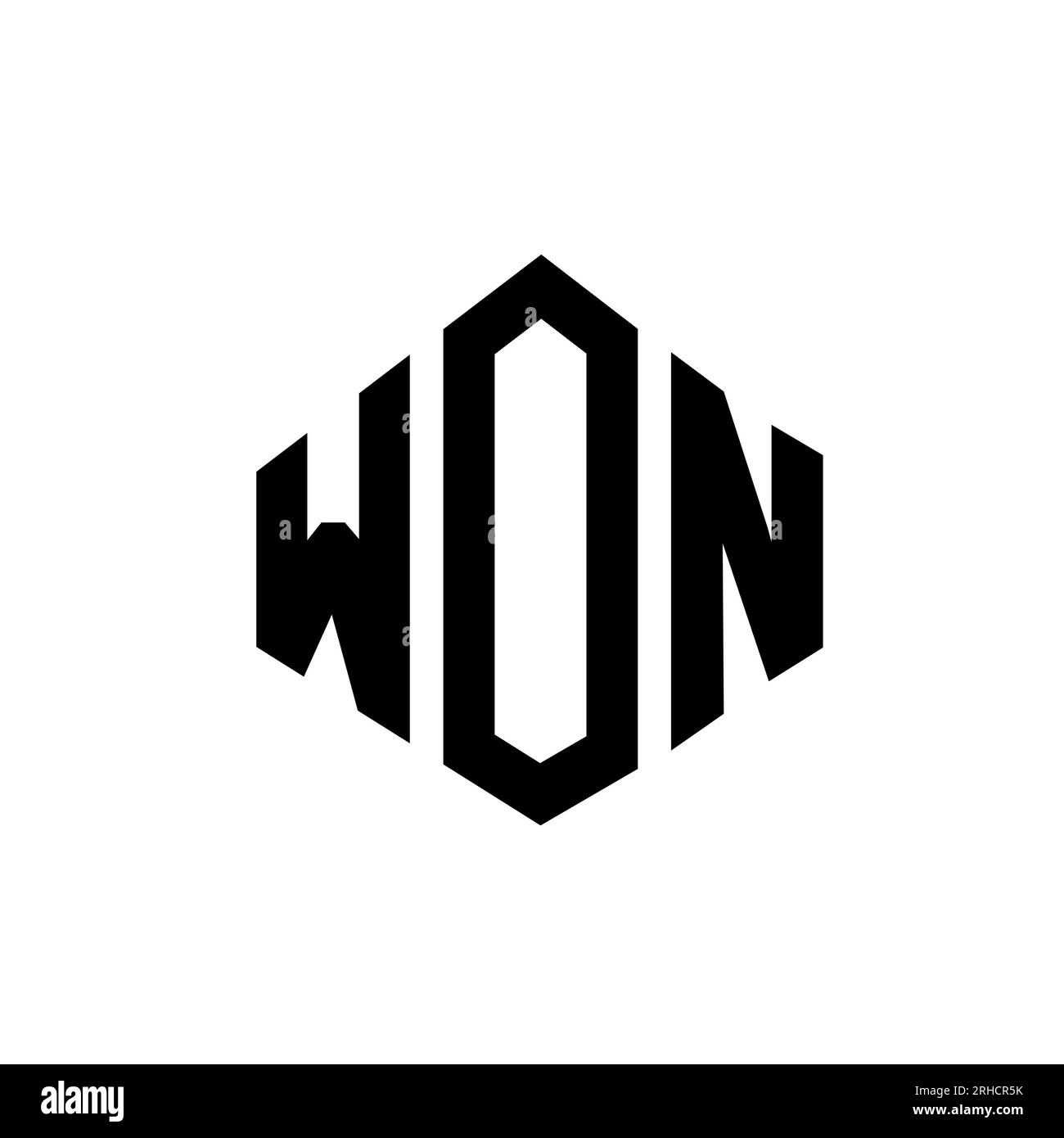 Won marketing logo Black and White Stock Photos & Images - Alamy