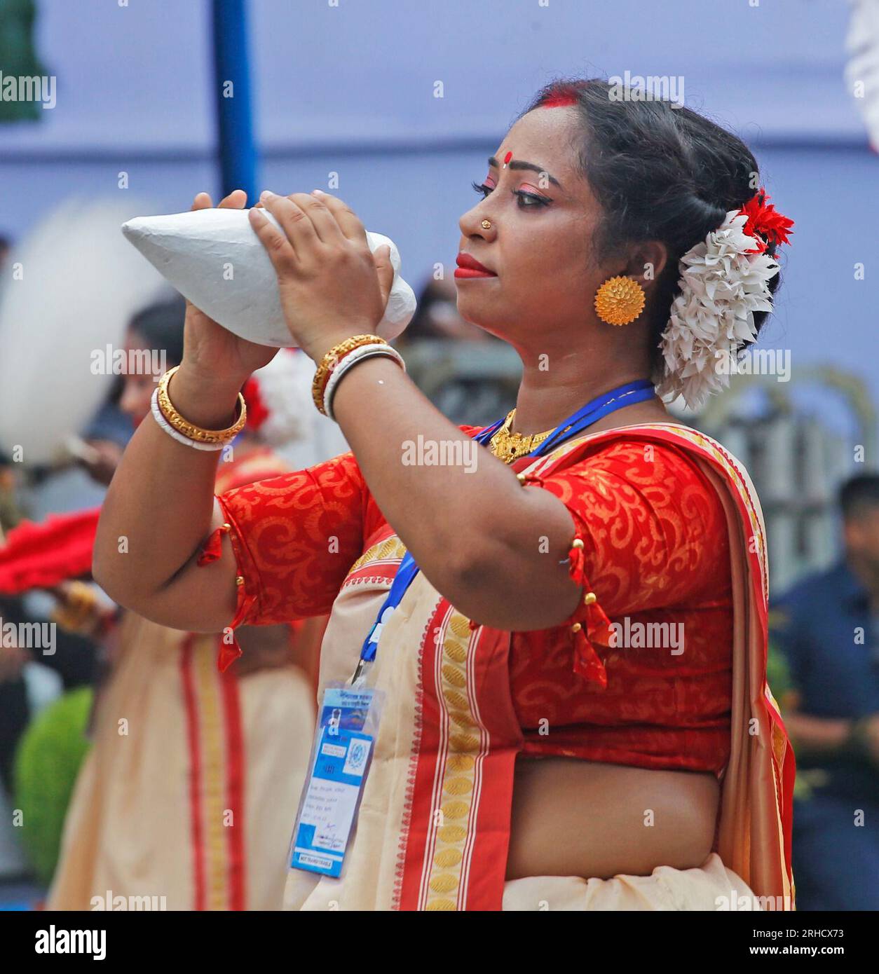 Kolkata, West Bengal, India. 15th Aug, 2023. The 77th Independence Day Celebration in Kolkata Red Road. (Credit Image: © Dipa Chakraborty/Pacific Press via ZUMA Press Wire) EDITORIAL USAGE ONLY! Not for Commercial USAGE! Stock Photo