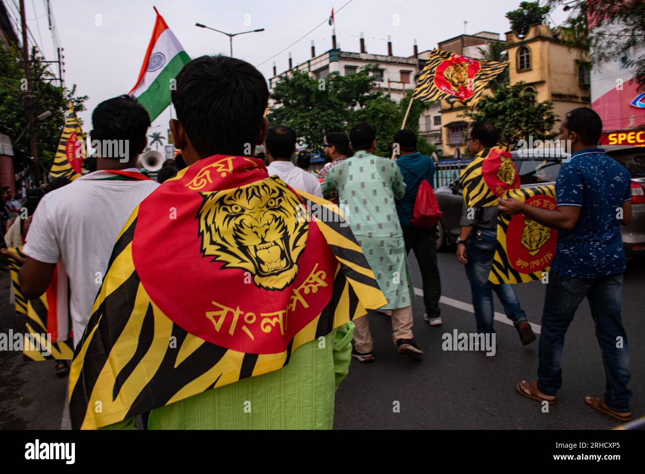 Madhyamgram, West Bengal, India. 15th Aug, 2023. Today, on Indian