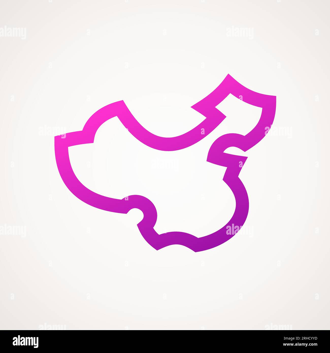 Simplified Stylized Outline Map Of China Stock Vector Image Art Alamy Simplified stylized outline map of china stock vector image art alamy