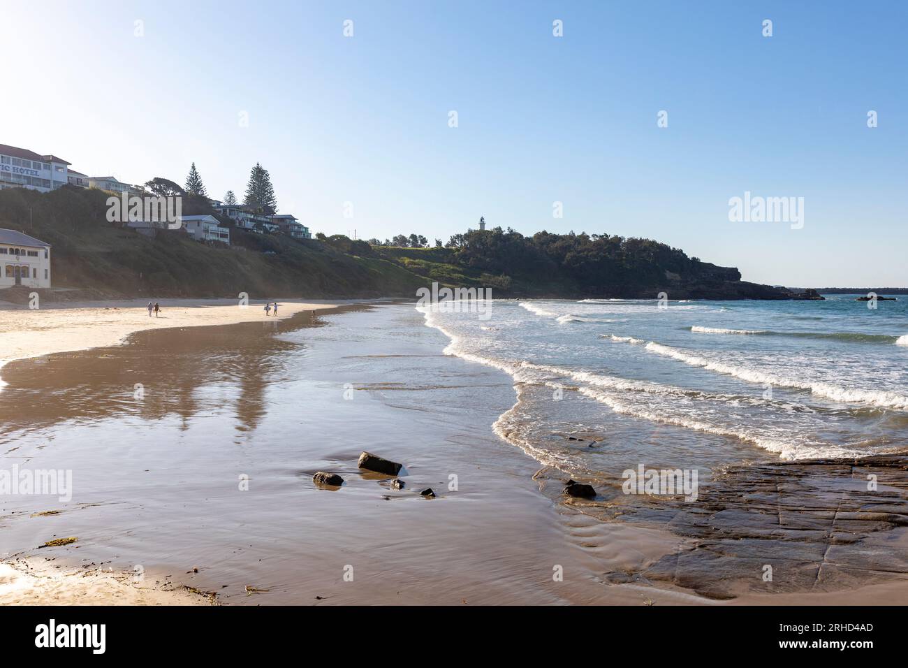 Yamba in the Clarence Valley New South Wales late winter afternoon sunshine,NSW,Australia Stock Photo