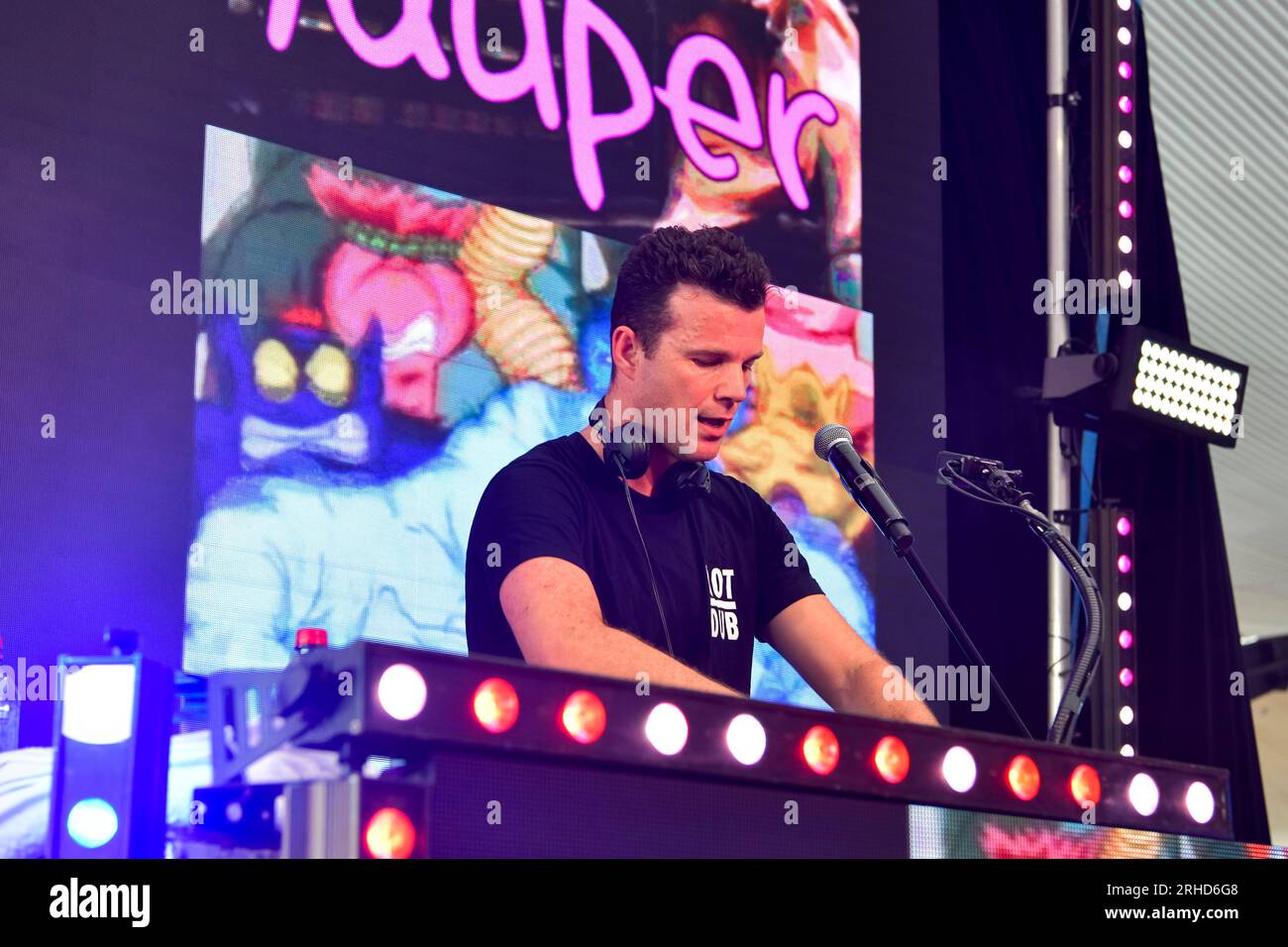 Sydney, Australia - November 2nd 2019 - Tom Lowndes (DJ Tom Loud ...