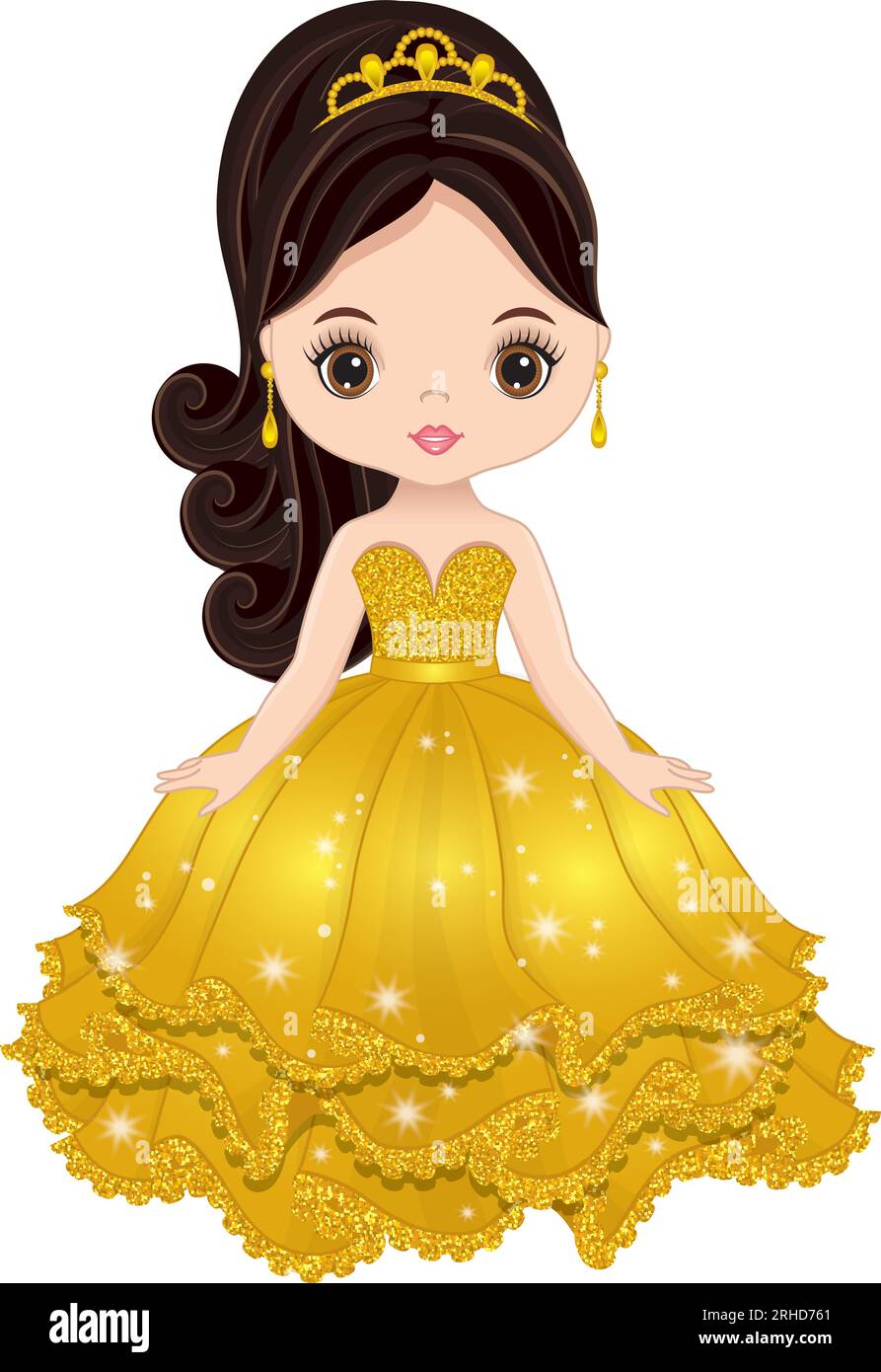 Vector Sweet 16, Quinceanera Birthday Party Girl Stock Vector Image ...