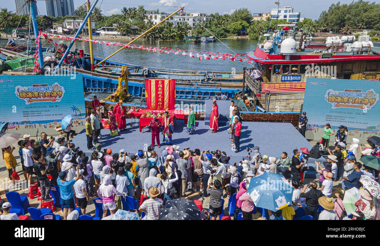 the-2023-qionghai-tanmen-sea-catching-festival-kicks-off-in-qionghai