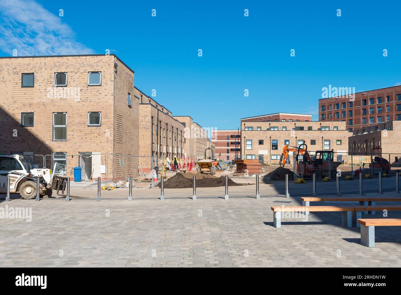 The new housing development by Galliard Apsley at Soho Loop on the ...
