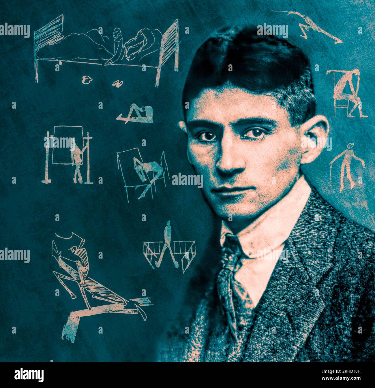Metamorphosis kafka drawing hi-res stock photography and images - Alamy