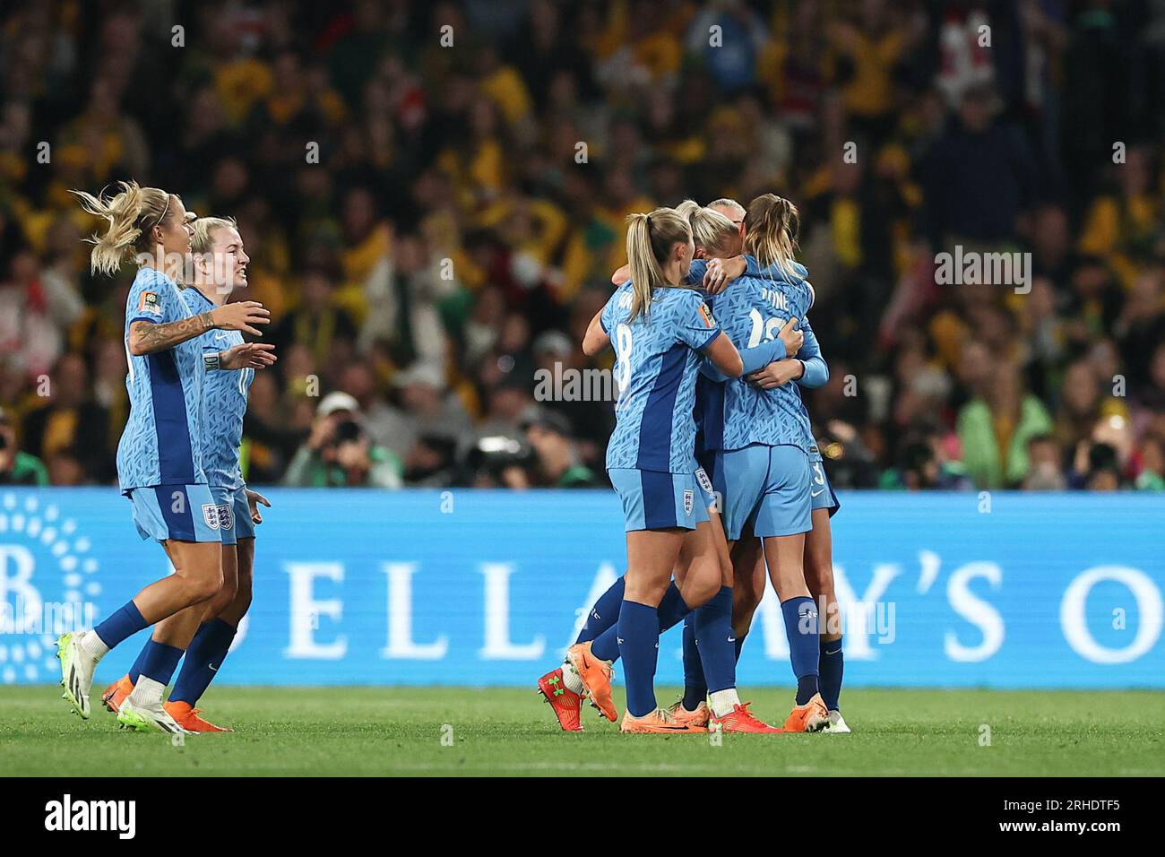 Ella Toone 10 of England celebrates her goal to make it 01 during the