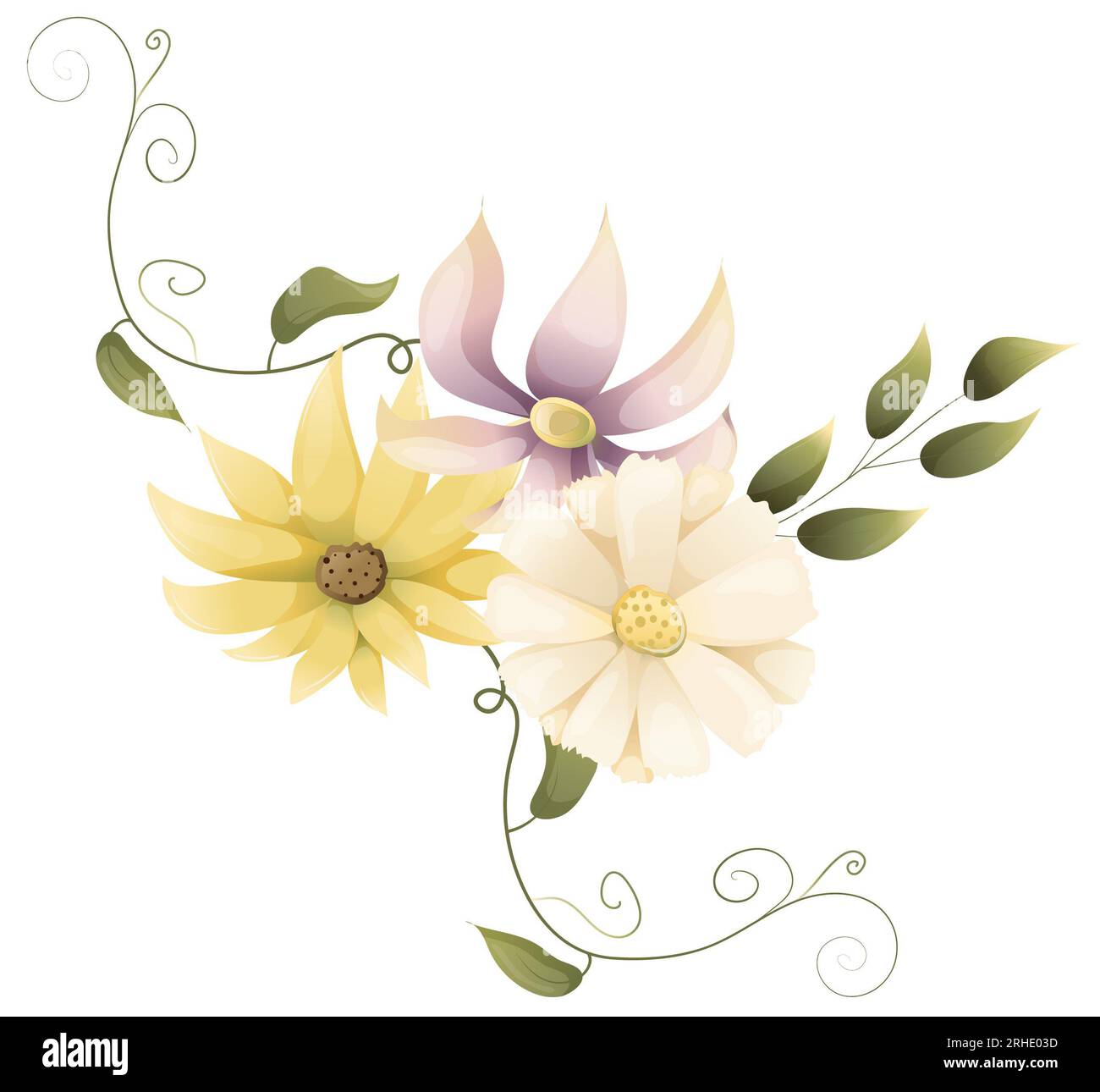 Abstract Flower Clip Art