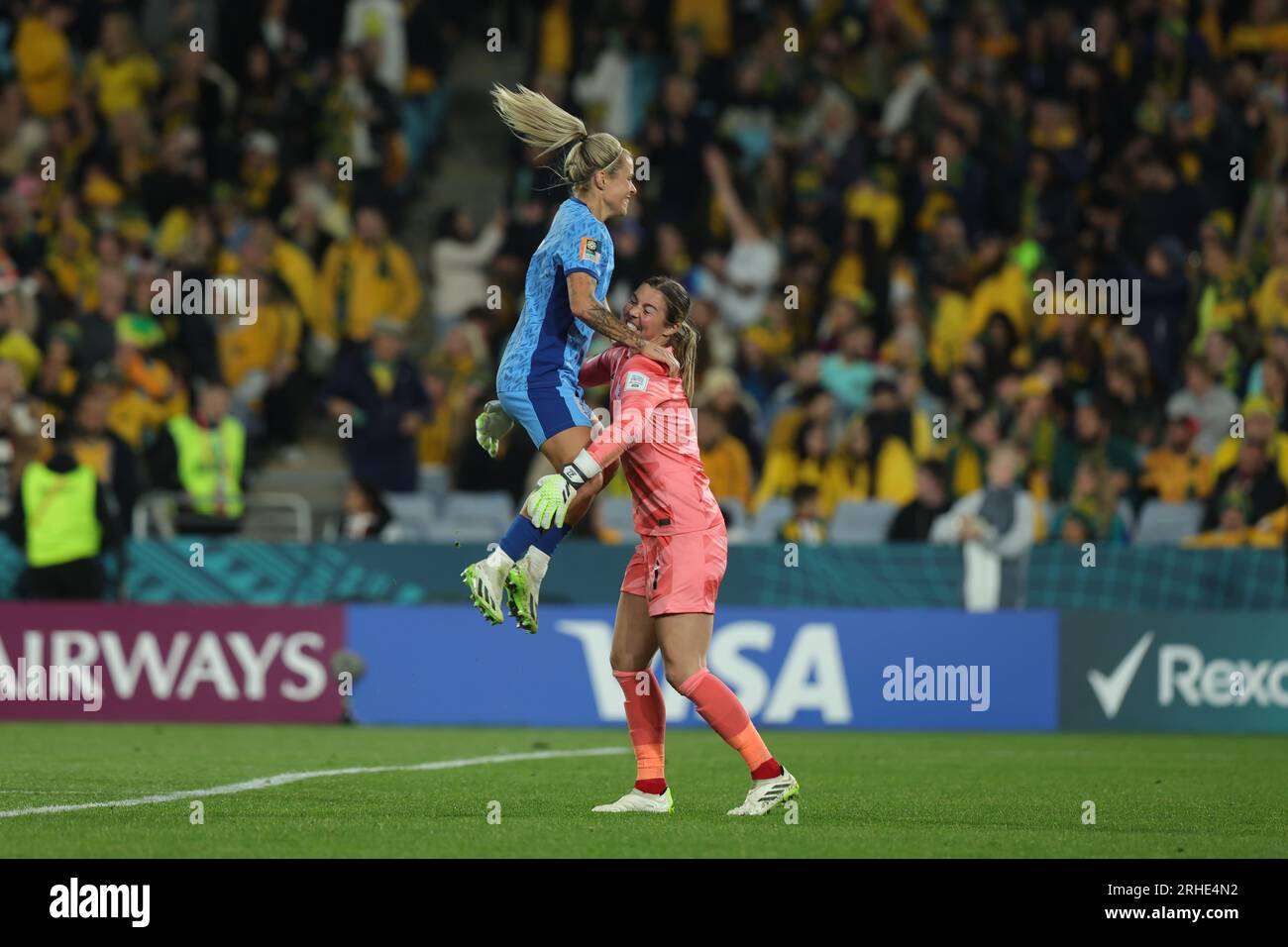 Sydney, Australia. 16 AUG 2023. Australia V England FIFA Women's World Cup Semi Final. Victor Modo Stock Photo