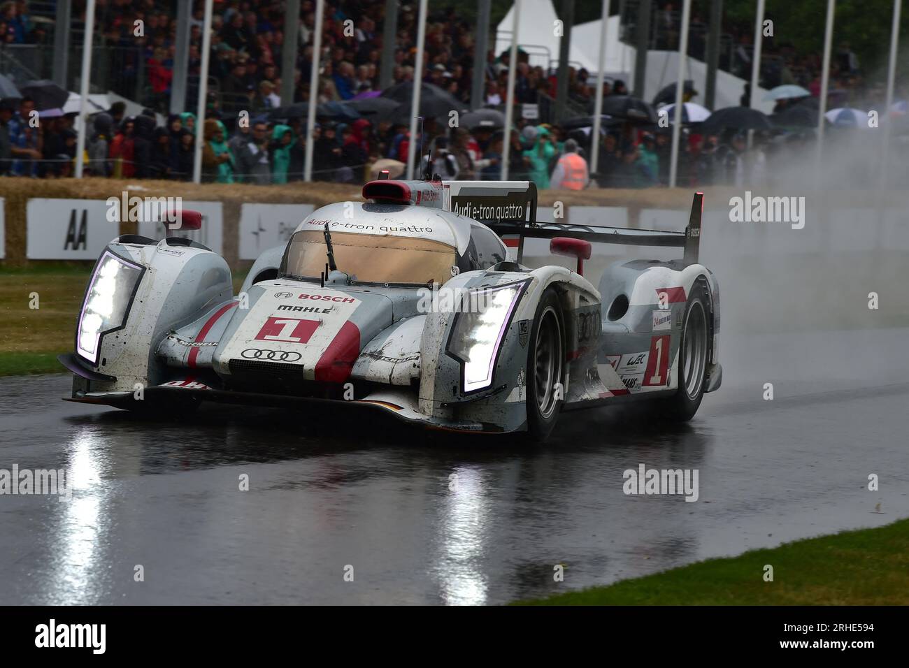 Benoit Treluyer, Audi R18 E-Tron Quattro, Le Mans 24 Hours Centenary, Le Mans 100 Years, a fitting tribute to one of the worlds most iconic races the Stock Photo