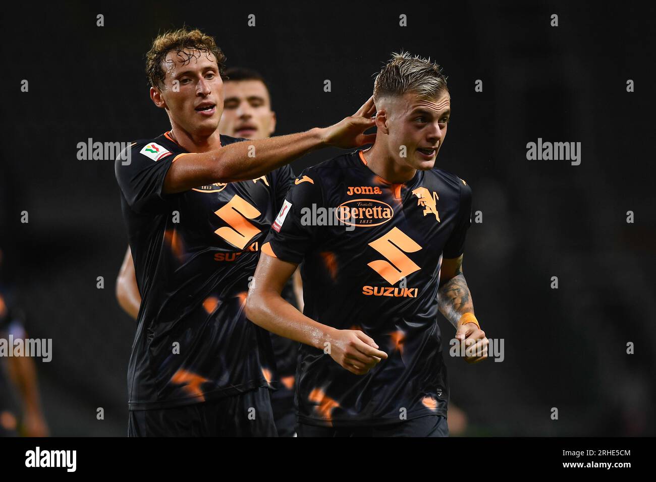 Ivan Ilic Torino Fc Celebrates Goal Editorial Stock Photo - Stock Image