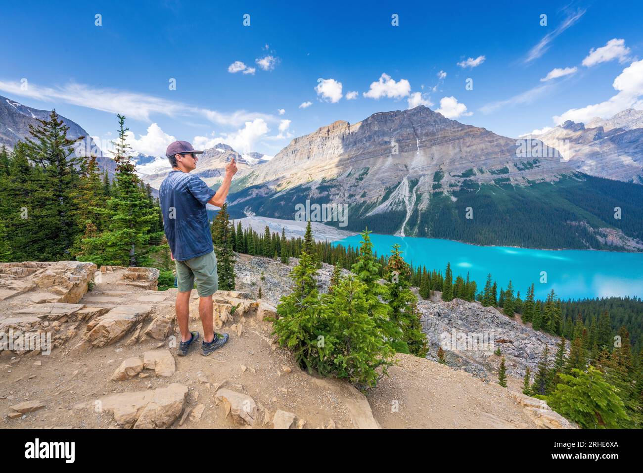 Peyto Lake Banff National Park, Canadian Rockies, Alberta, Canada ...