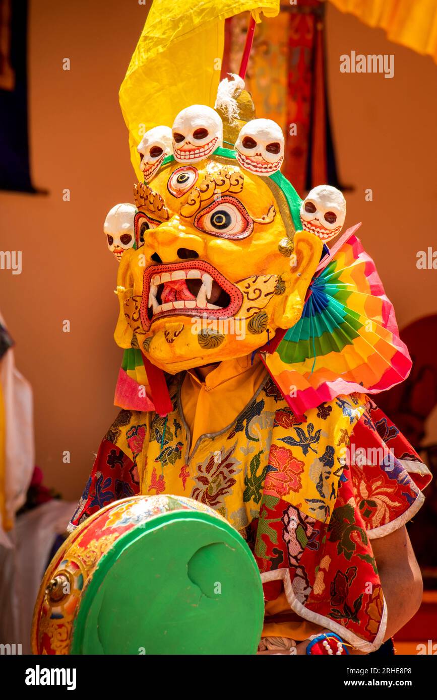 India, Ladakh, Leh Valley, Sakti, Takthok, Tak tok Tsechu, festival