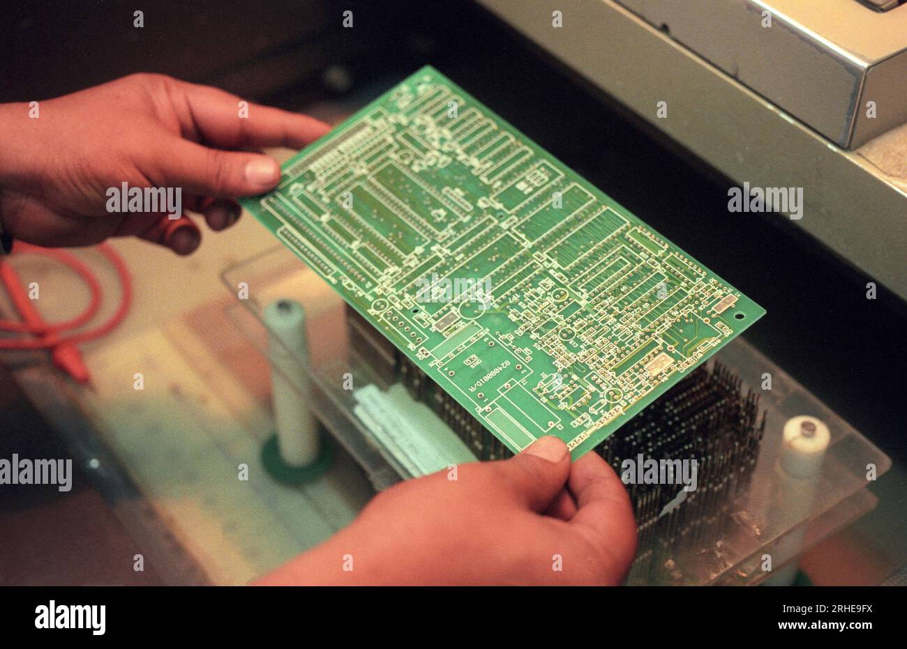 a Factory and Productions of Computer electronics at the Electronic