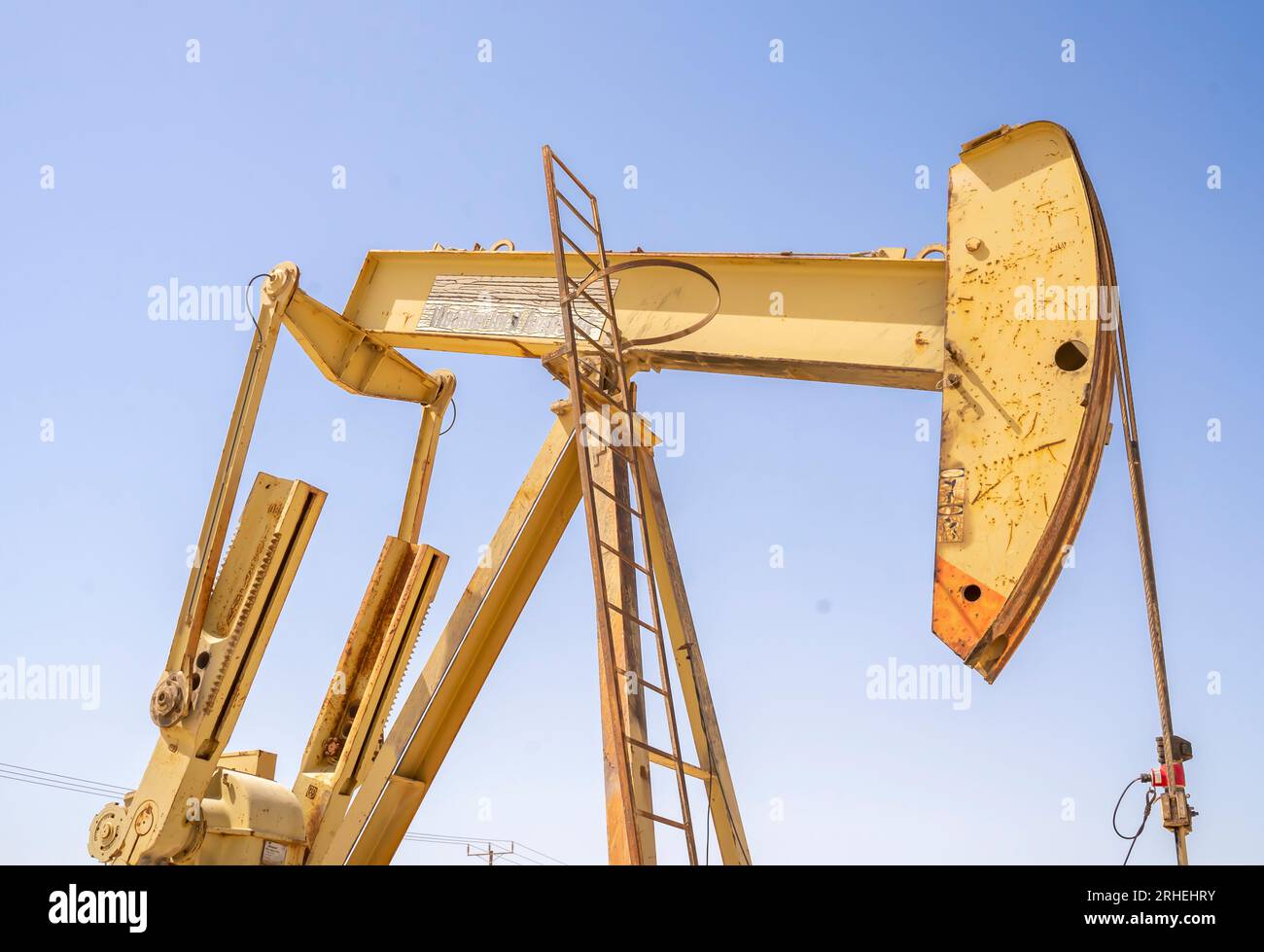 Pump jack,oil horse, oil jack, beam pump extracting crude oil from oil