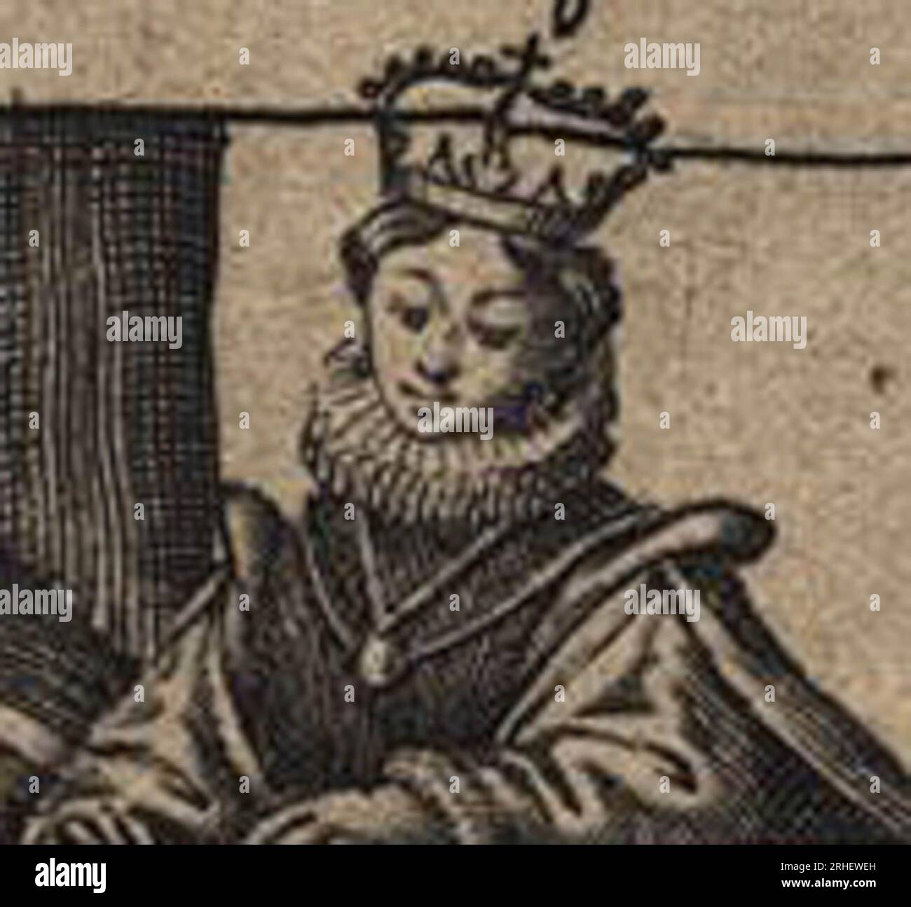 Constance of Peñafiel, Queen of Portugal Stock Photo Alamy