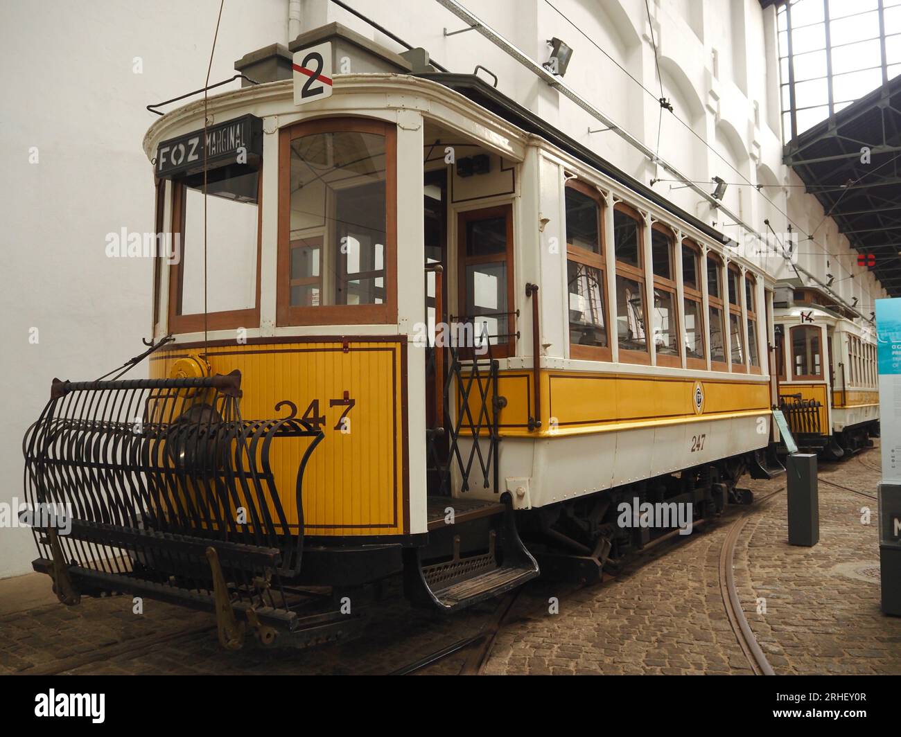 Porto Tram Museum, Porto, Portugal August 2023 Stock Photo Alamy