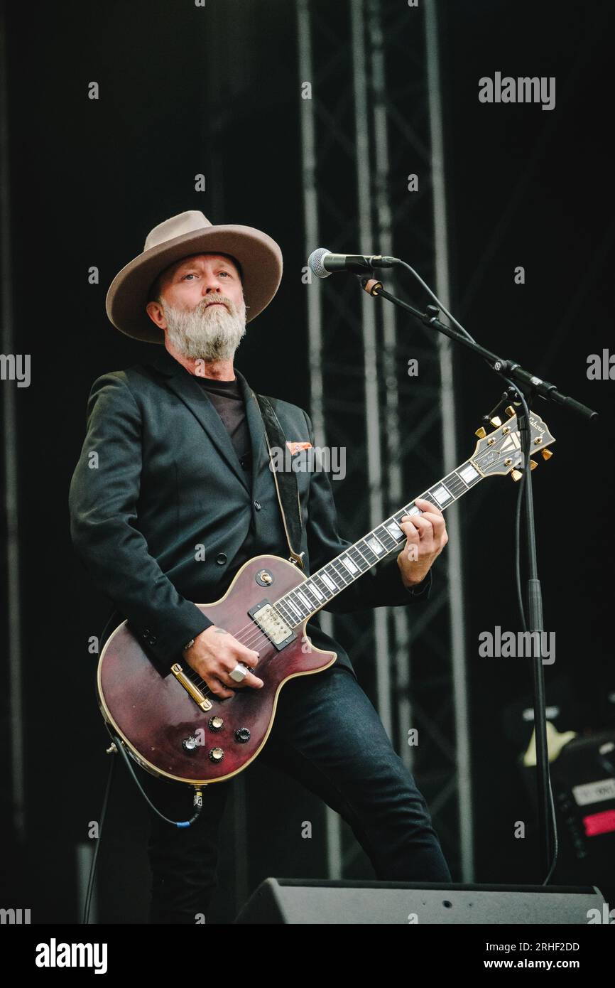 Gothenburg, Sweden. 11th, August 2023. The Swedish rock band The