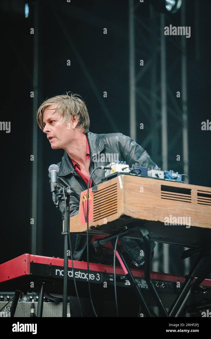 Gothenburg, Sweden. 11th, August 2023. The Swedish rock band The