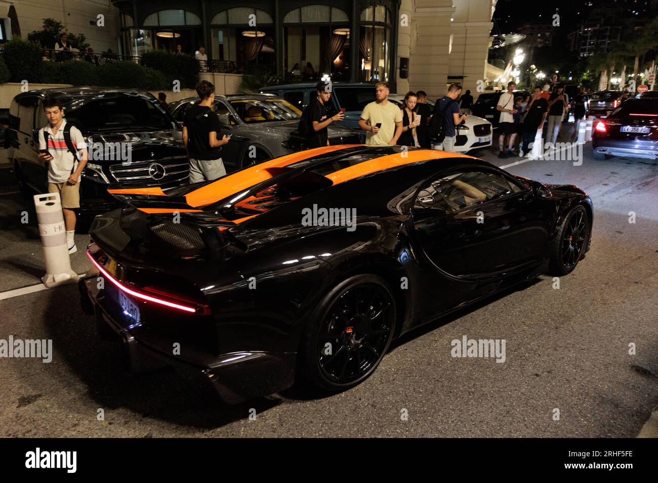 Bugatti Chiron pur sport 300+ in Monte Carlo, Monaco Stock Photo