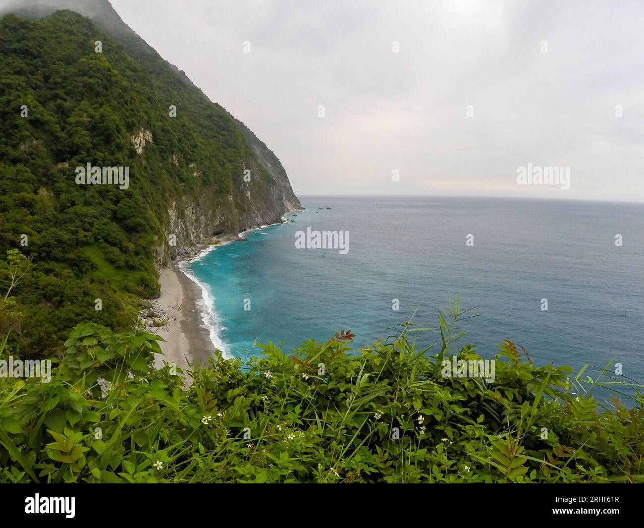 Beautiful view of Taroko Gorge National Park landscape in Hualien, Taiwan Stock Photo