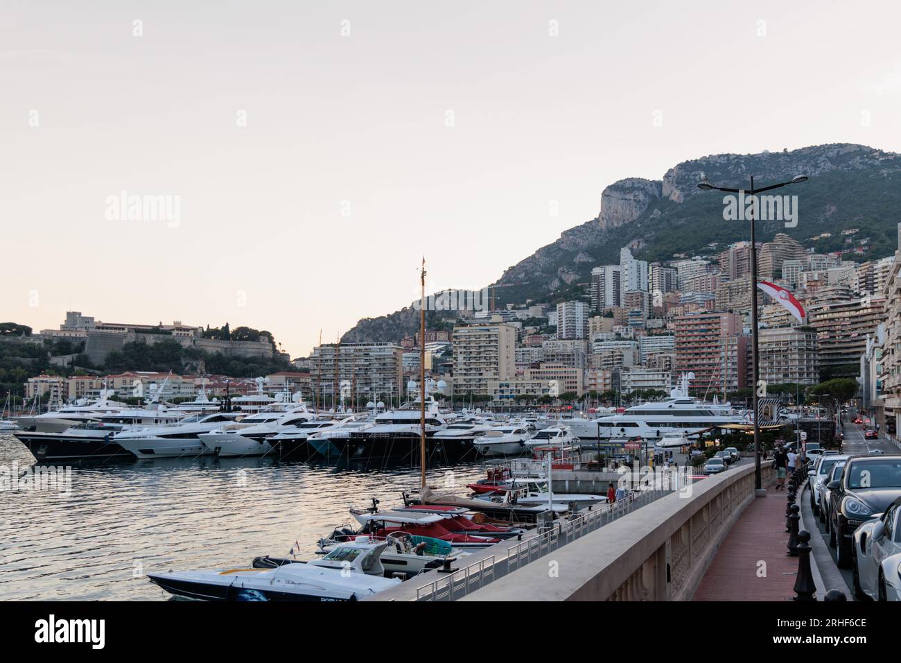 Monte Carlo harbour Stock Photo - Alamy