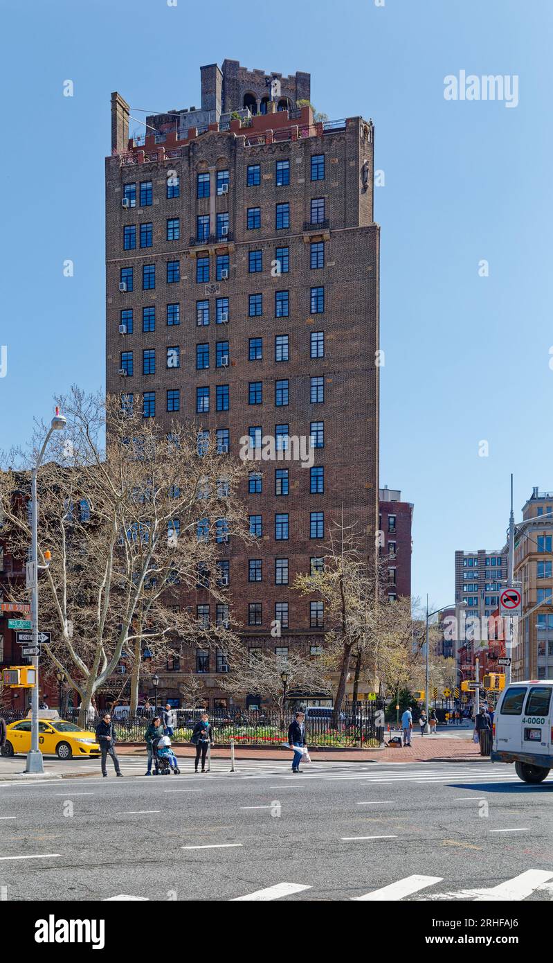 10 Sheridan Square (aka 80 Grove Street), in Manhattan’s Greenwich