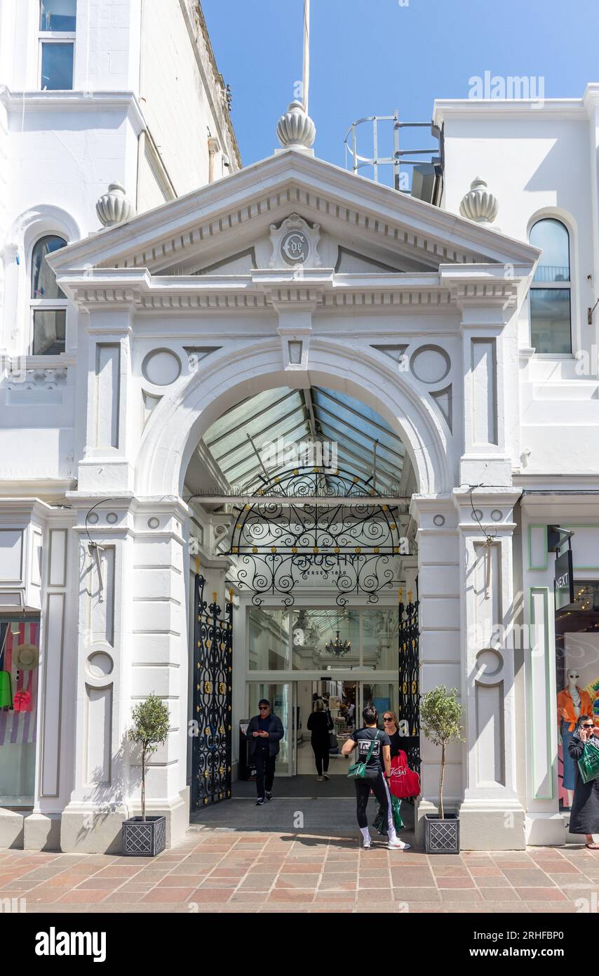 Entrance to de gruchy department store stores king street exclus hires