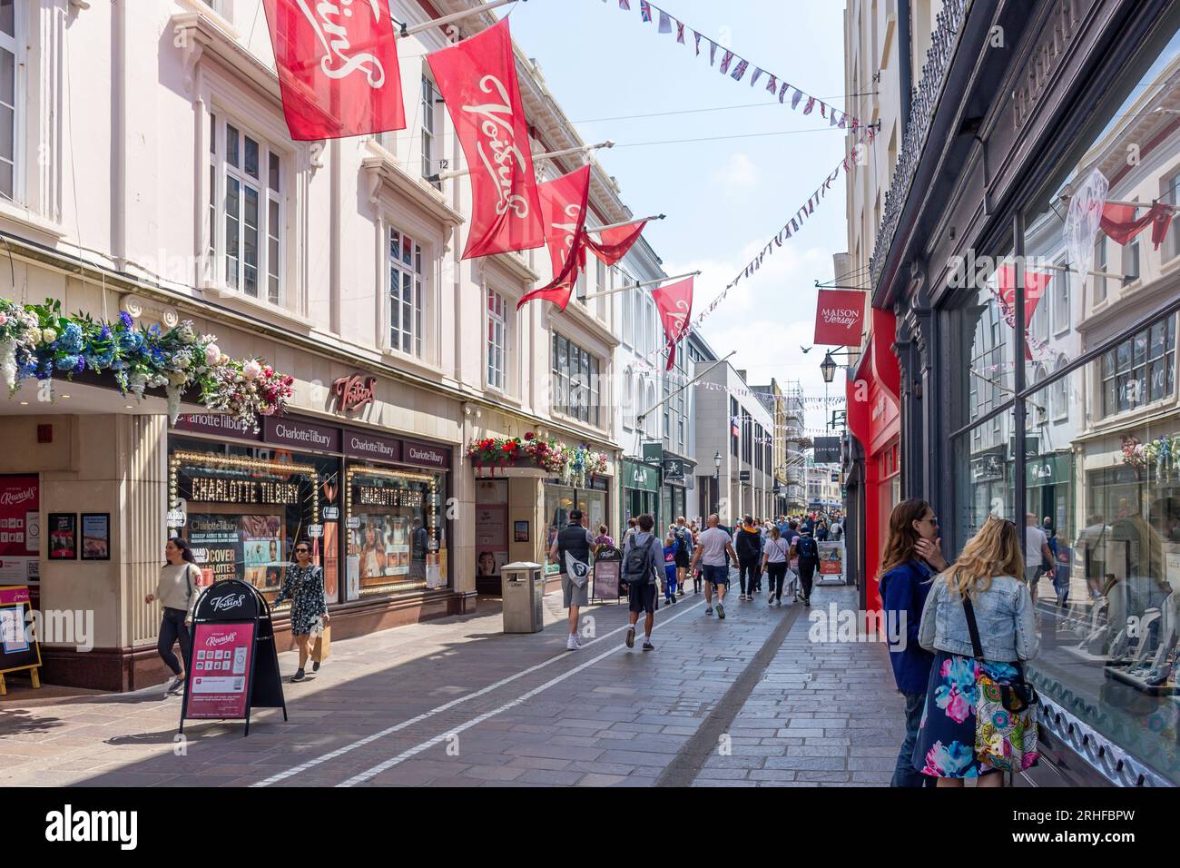 Voisins department store pedestrianised busy stores king street hires