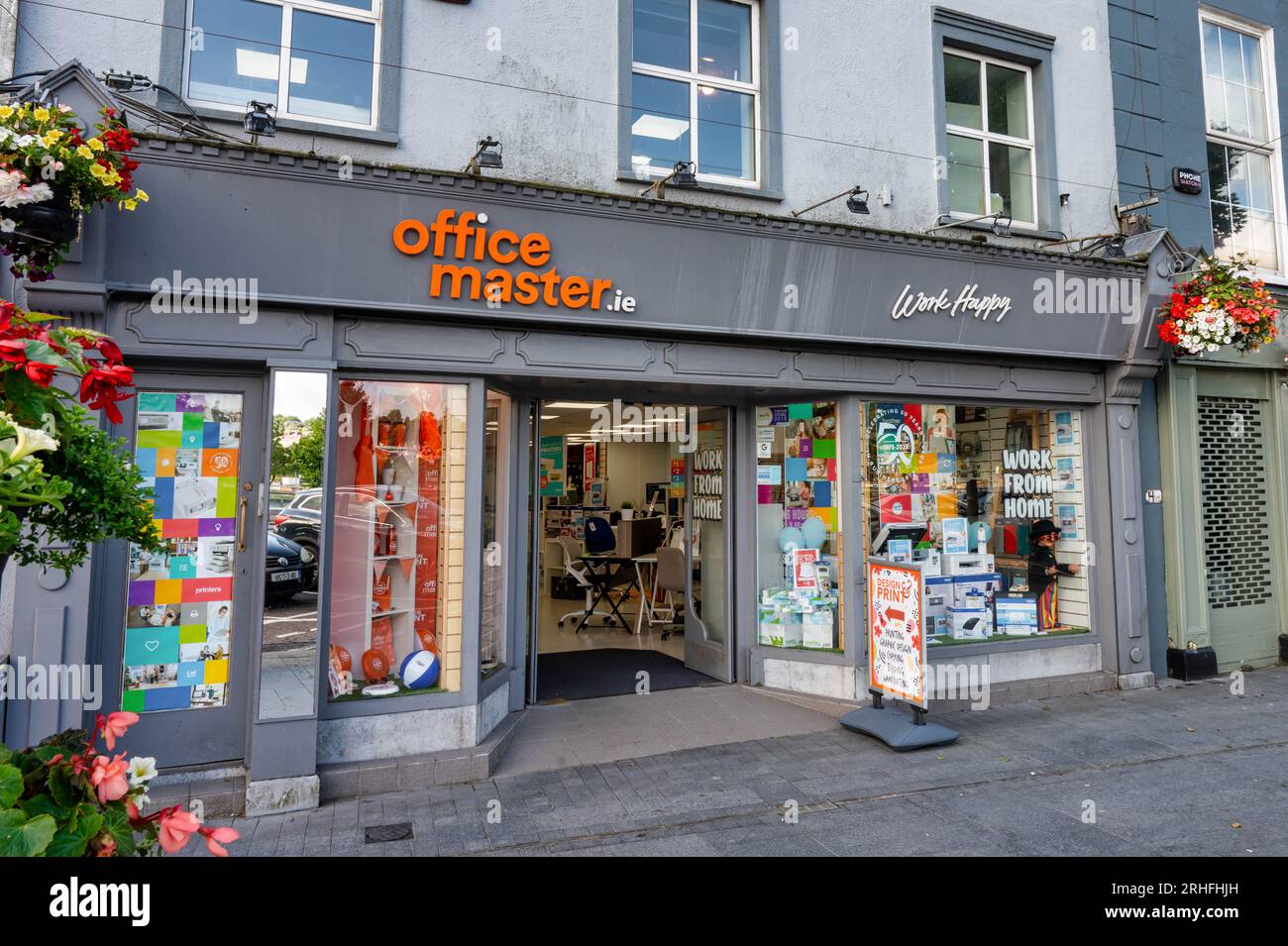 Waterford, Ireland- July 17, 2023: Office master.ie store in Waterford Ireland Stock Photo