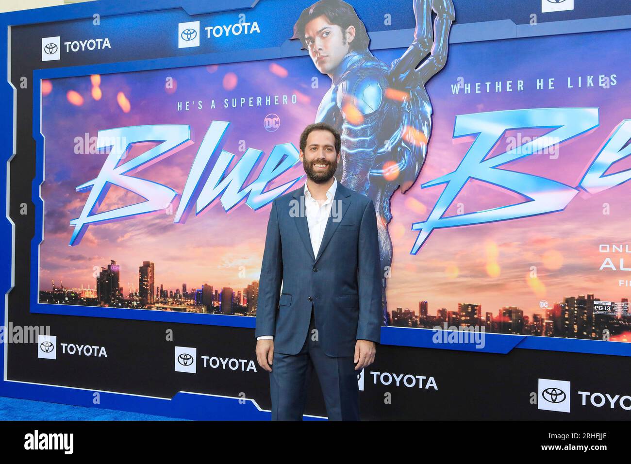 August 15, 2023, Los Angeles, California, USA: LOS ANGELES - AUGUST 15: Galen Vaisman at the Warner Bros. Blue Beetle Special Screening (without actors due to the strike) at the TCL Chinese Theatre IMAX (Credit Image: © Nina Prommer/ZUMA Press Wire) EDITORIAL USAGE ONLY! Not for Commercial USAGE! Stock Photo