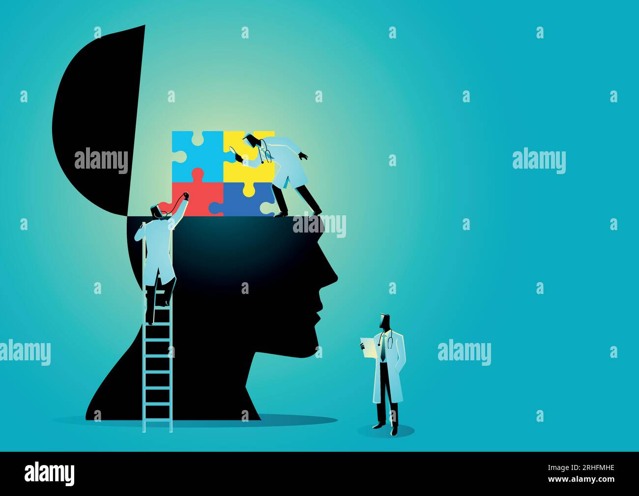 Mental health doctors surgery Stock Vector Images - Alamy