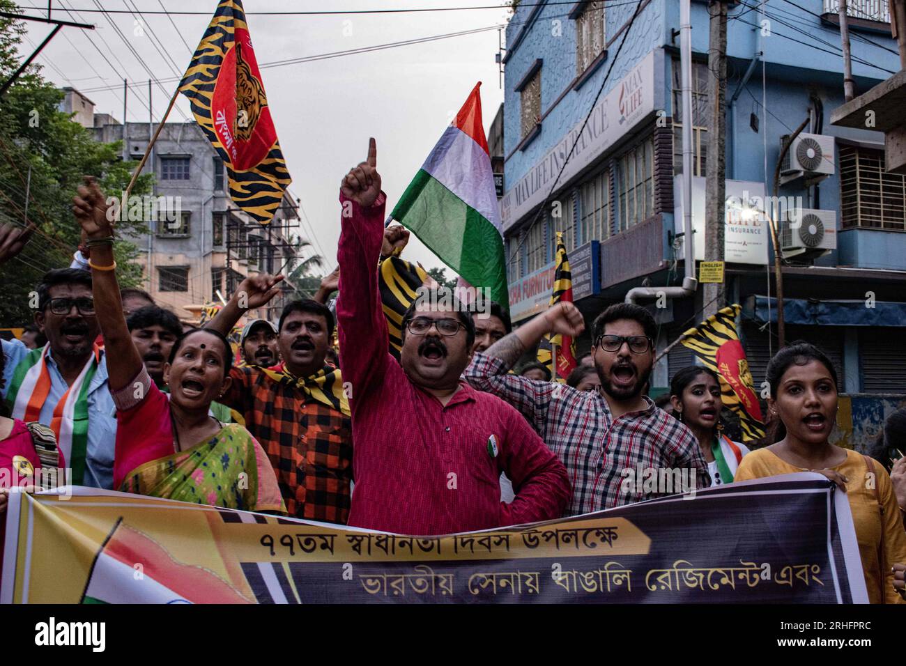 Madhyamgram, West Bengal, India. 15th Aug, 2023. Today, on Indian