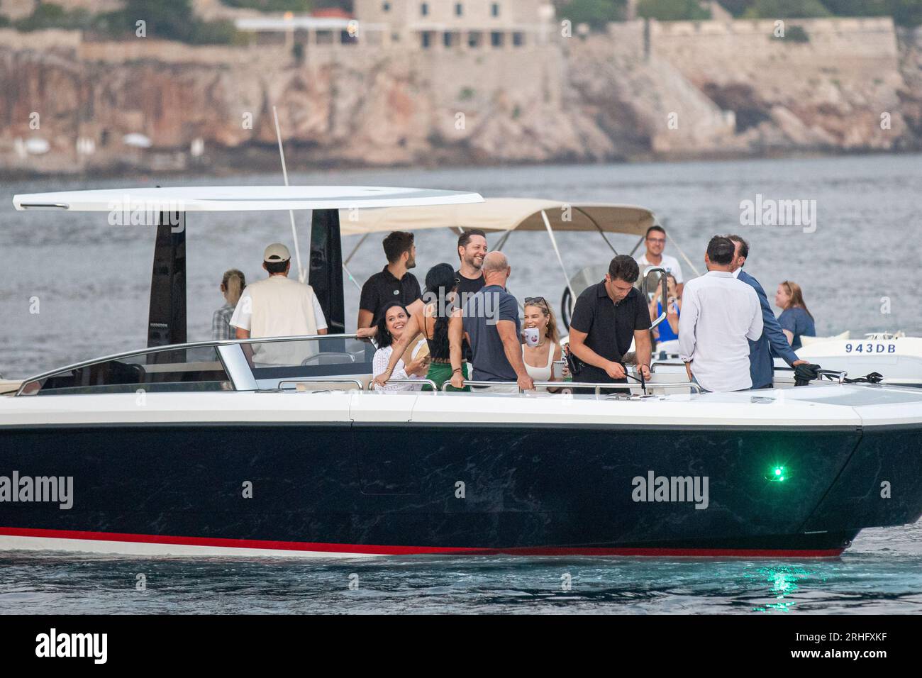 Dubrovnik, Croatia. 16th Aug, 2023. Jeff Bezos, Lauren Sanchez, Katy ...