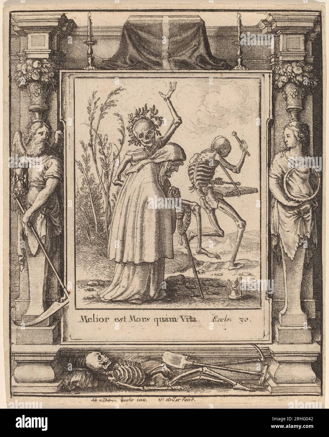 17th century etching woman hi-res stock photography and images - Alamy
