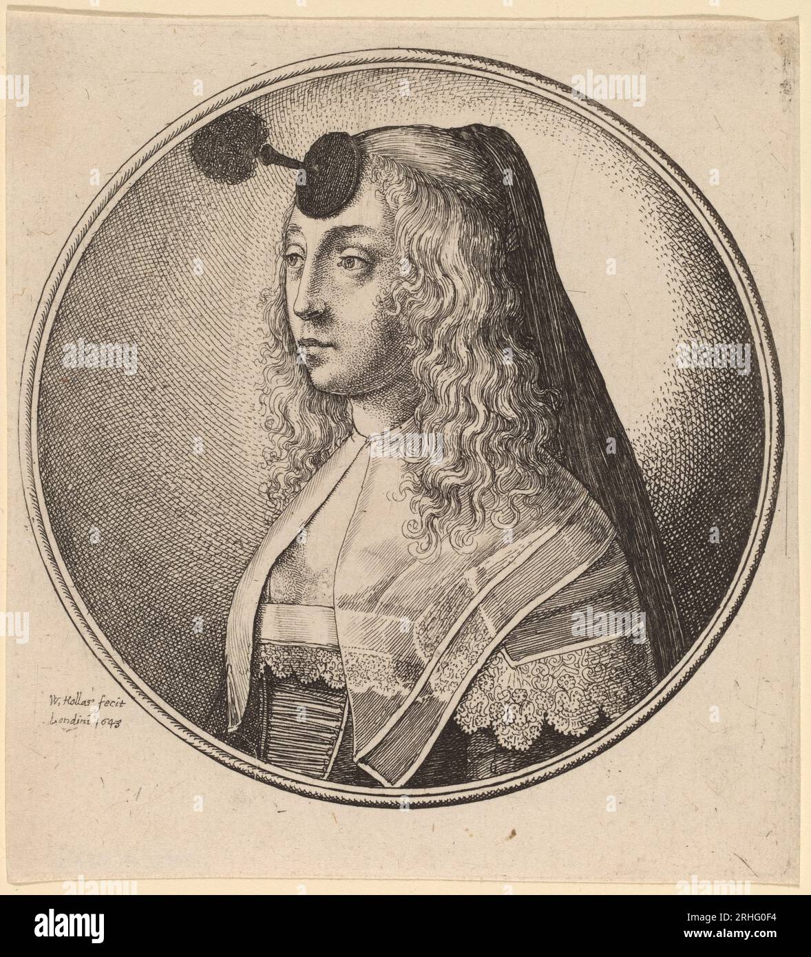 17th century etching woman hi-res stock photography and images - Alamy