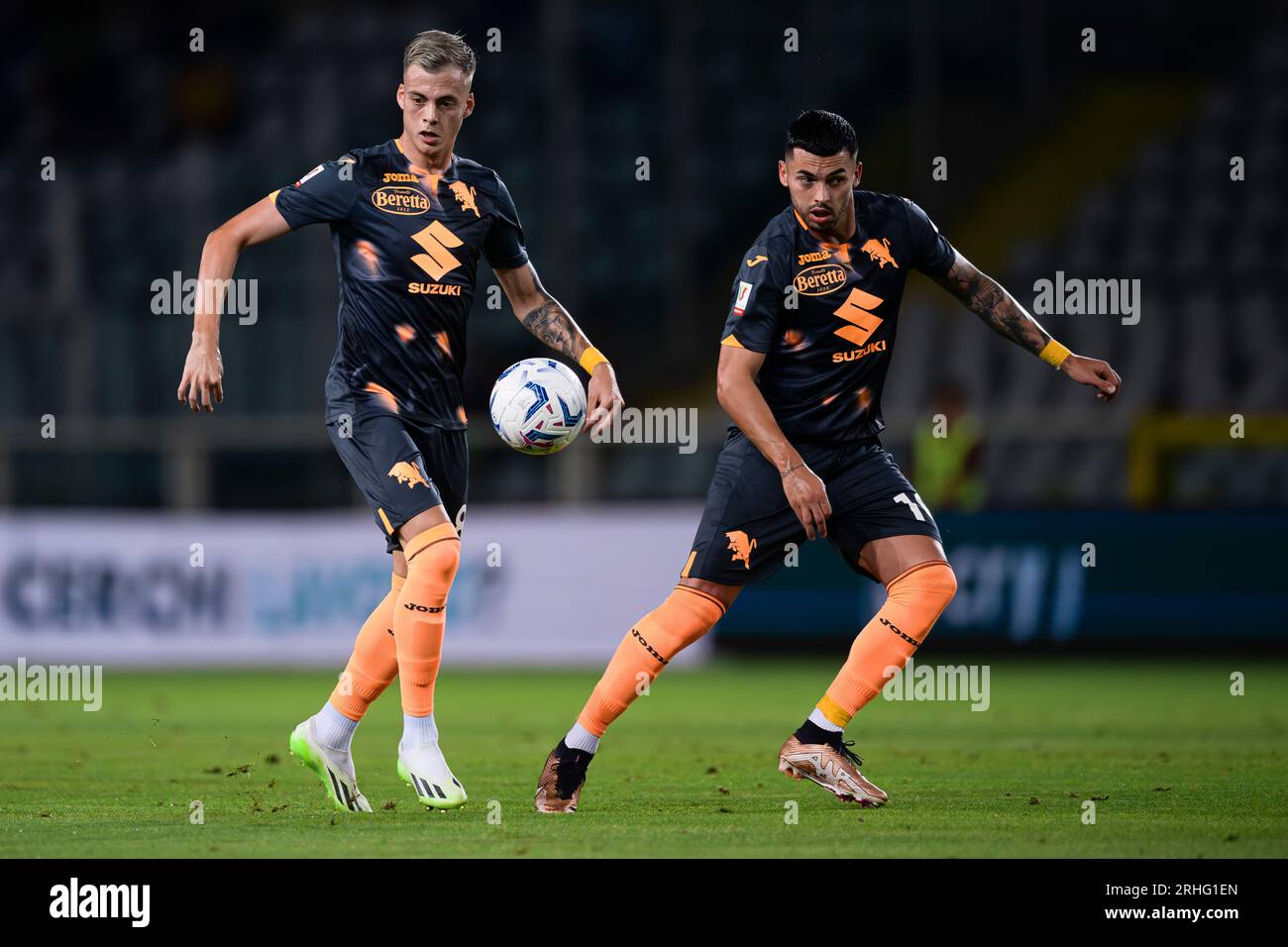 Ivan Ilic Torino Fc Celebrates Goal Editorial Stock Photo - Stock Image