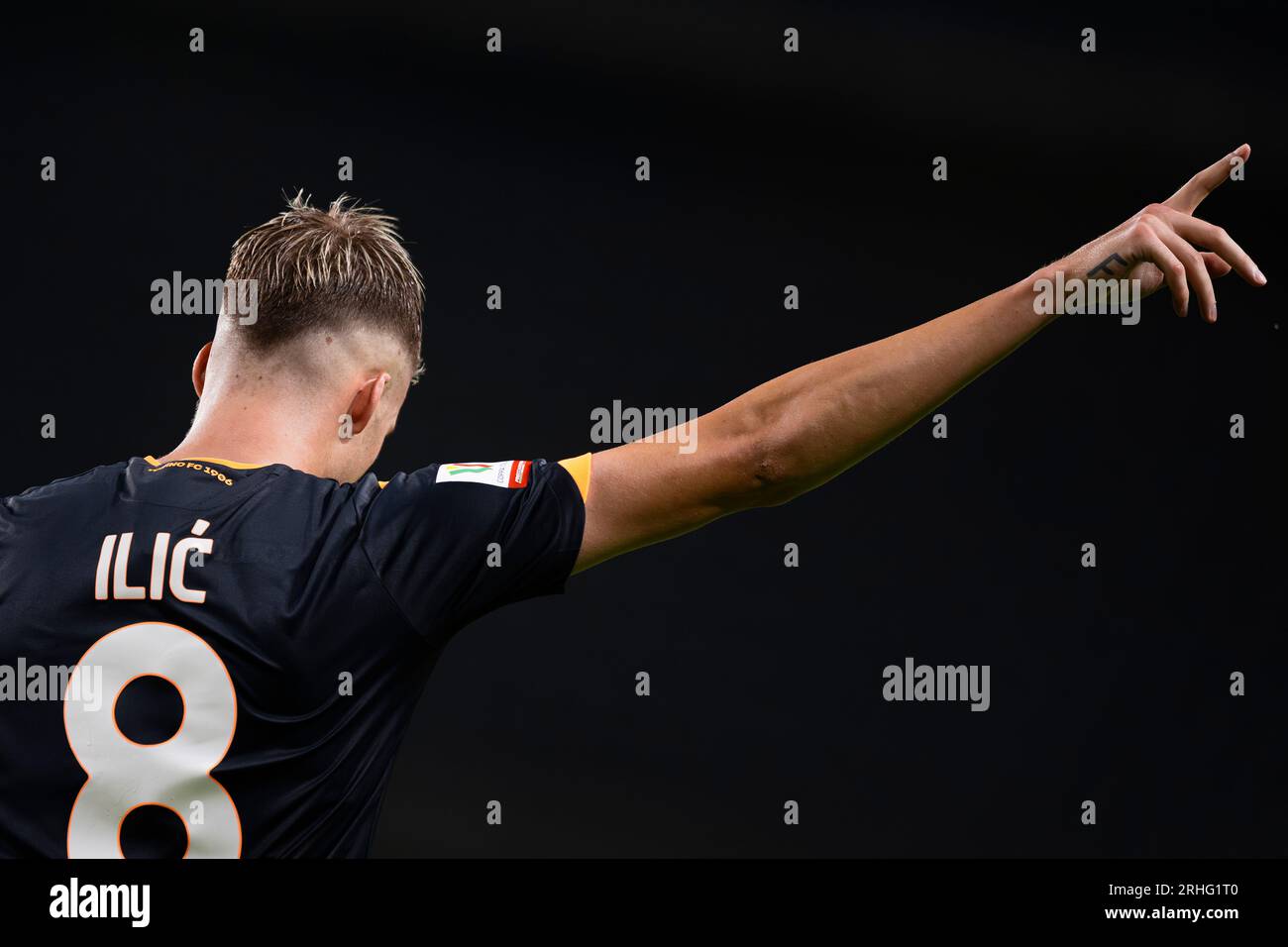 Ivan Ilic Torino Fc Celebrates Goal Editorial Stock Photo - Stock Image