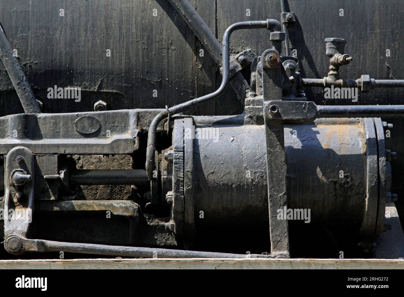 Steam engine components hi-res stock photography and images - Alamy