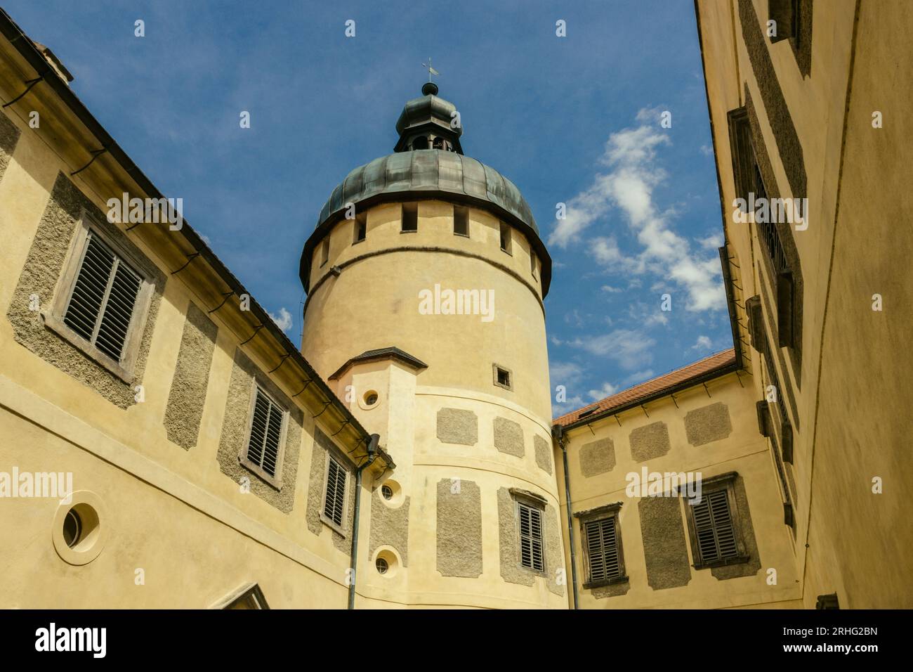 Castle Grafenstein Stock Photo
