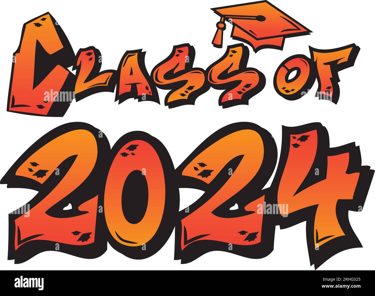 Class Of 2024 Grafitti 2RHG325 