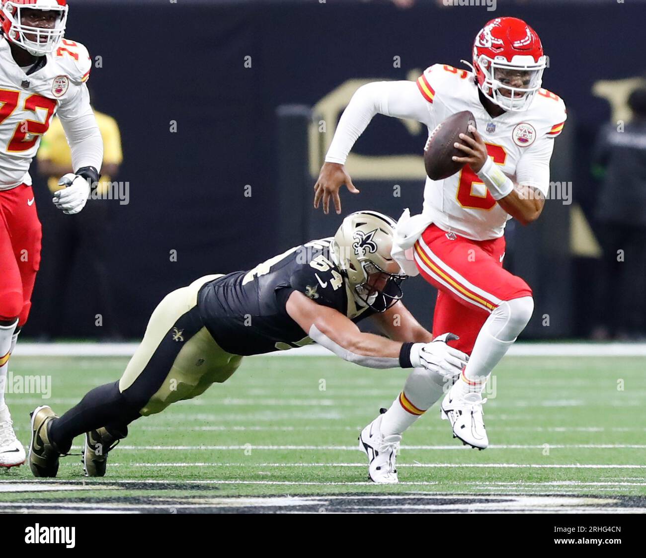 New Orleans Saints vs Kansas City Chiefs on August 13