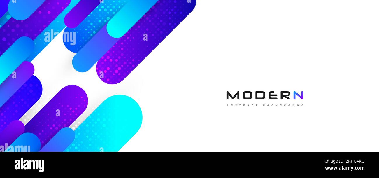 Abstract Modern Geometric Background. Colorful Liquid Background Design Stock Vector
